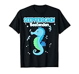 Herren Seepferdchen Bestanden Schwimmabzeichen Jungs T-Shirt