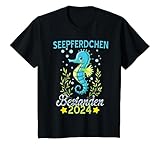Kinder Seepferdchen Bestanden Frühschwimmer Abzeichen 2024 T-Shirt