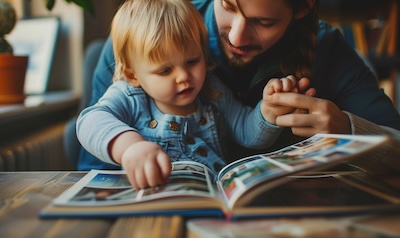 Erinnerungsbuch als Geschenk gemeinsamer Moment